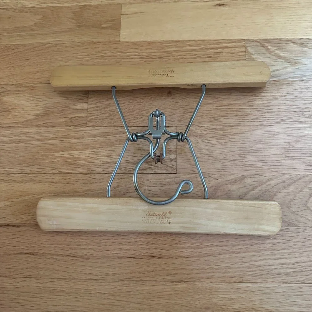 The Setwell Pants Skirt Hanger Vintage